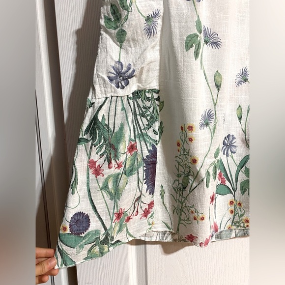 Beyond Capri Sheer Floral Swimsuit Coverup Boho Coastal Beachy Dress One Size - Picture 6 of 15